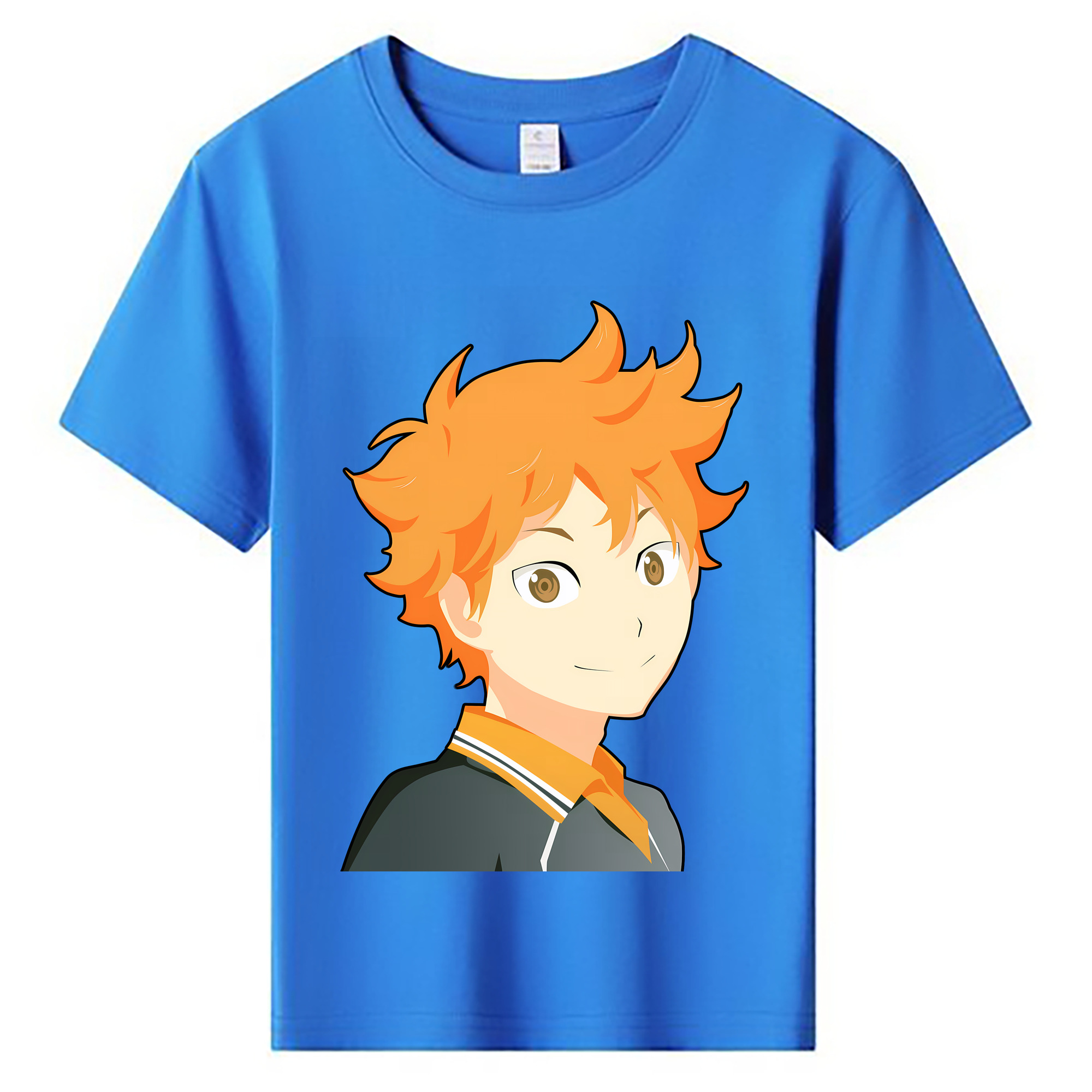 （画像用） ハイキュー!! Haikyu!! 綿100％キッズTシャツ（フロントプリント）